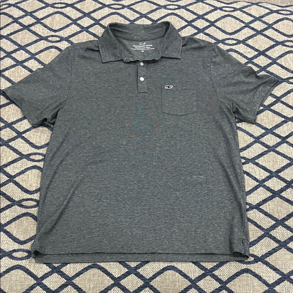 Vineyard Vines Charcoal Polo Shirt